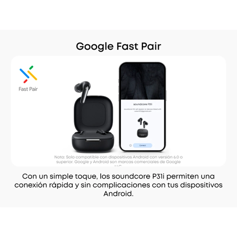 AUDÍFONOS SOUNDCORE IN EAR P31I BLUETOOTH - 7