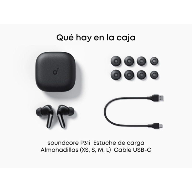 AUDÍFONOS SOUNDCORE IN EAR P31I BLUETOOTH - 9