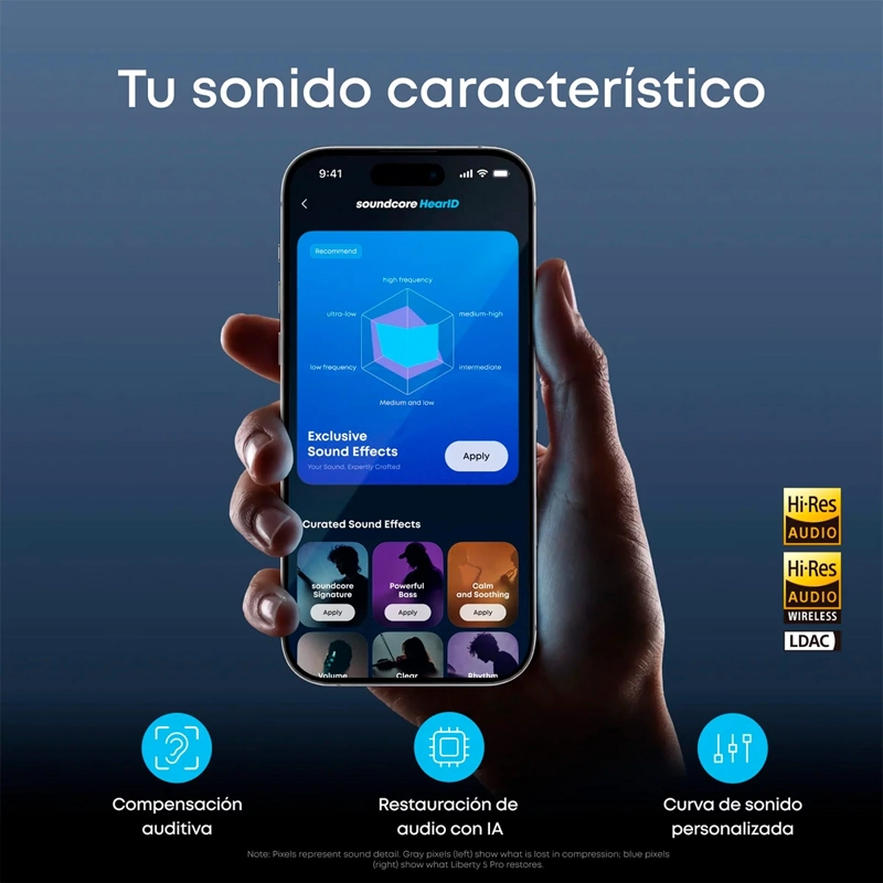 Soundcore Liberty 5 Pro Azul, foto 5