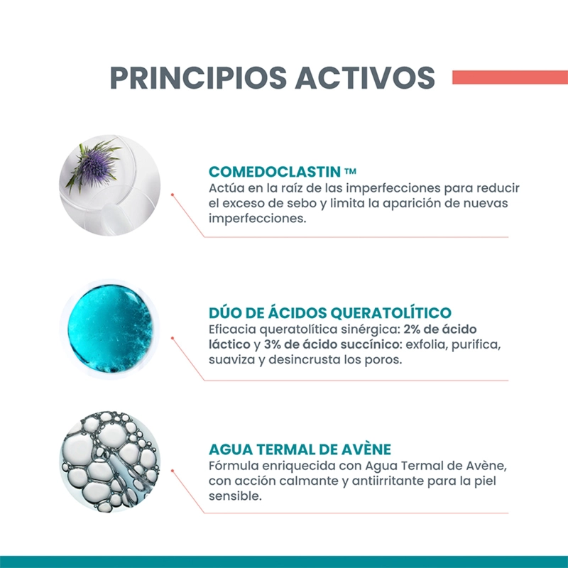 GEL LIMPIADOR AVENE COMEDOMED PEELING 400ML - 6