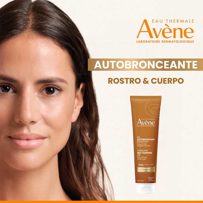 GEL AUTOBRONCEANTE AVENE ROSTRO Y CUERPO 100ML - 4