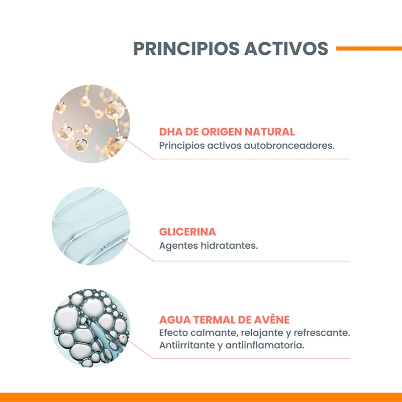GEL AUTOBRONCEANTE AVENE ROSTRO Y CUERPO 100ML - 8