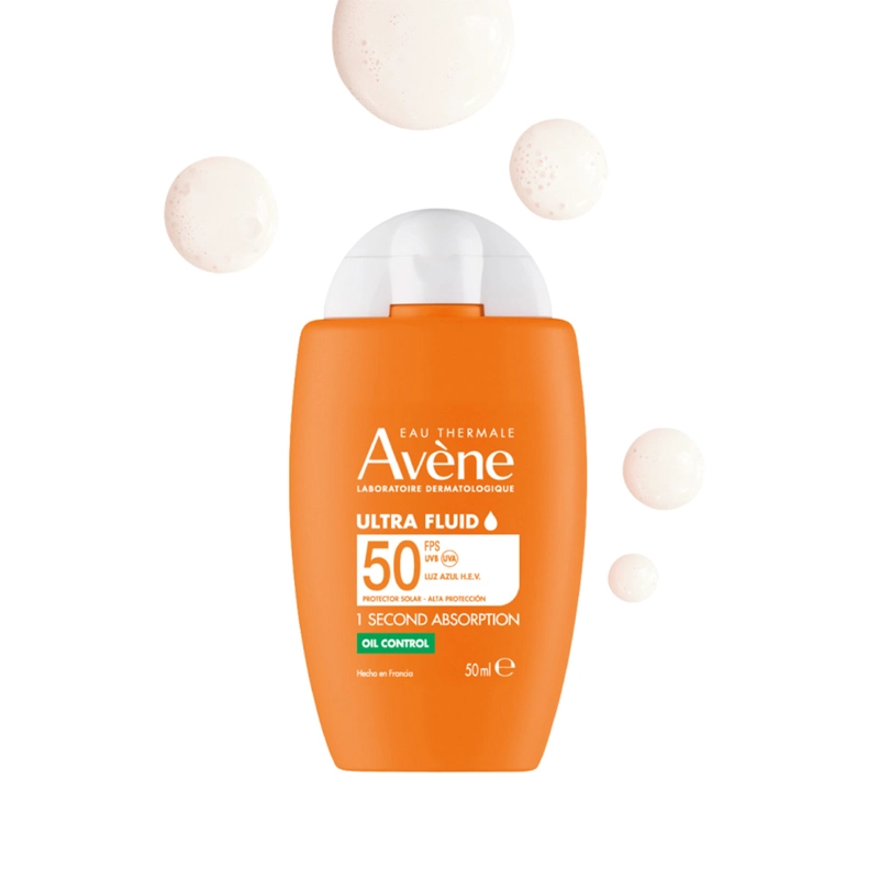 PROTECTOR SOLAR AVENE ULTRA FLUID OIL CONTROL SPF50 50ML - 2