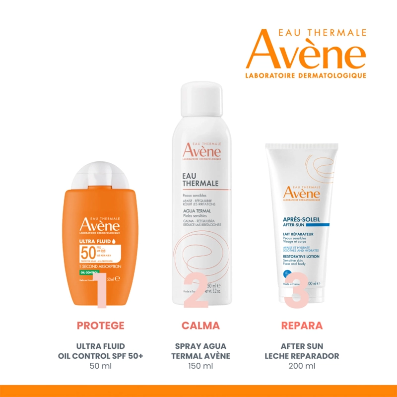 PROTECTOR SOLAR AVENE ULTRA FLUID OIL CONTROL SPF50 50ML - 11