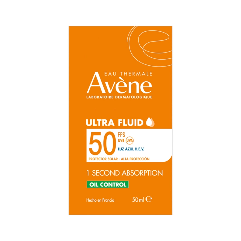 PROTECTOR SOLAR AVENE ULTRA FLUID OIL CONTROL SPF50 50ML - 10