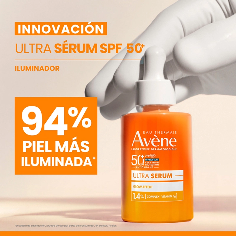 ULTRA SERUM AVENE ILUMINADOR SPF50+ 30ML - 3