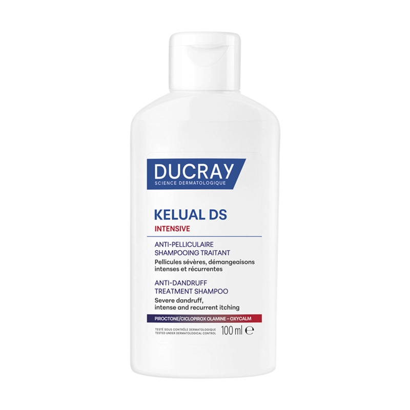 SHAMPOO ANTICASPA DUCRAY KELUAL DS INTENSIVE 100ML - 1