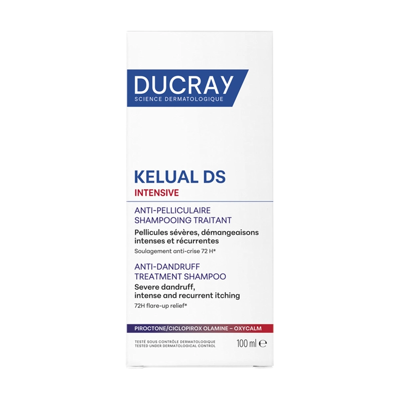 SHAMPOO ANTICASPA DUCRAY KELUAL DS INTENSIVE 100ML - 2