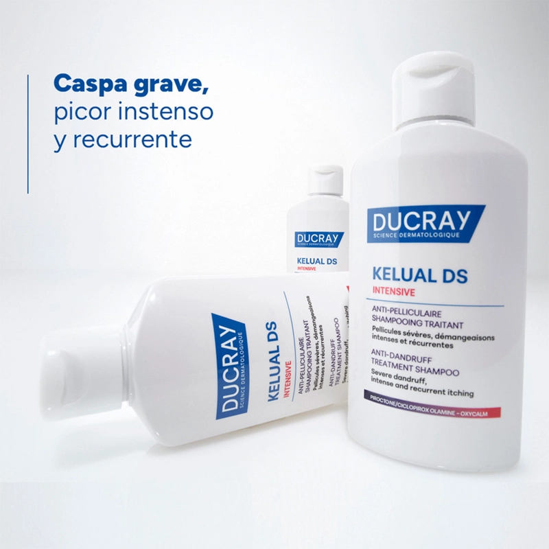 SHAMPOO ANTICASPA DUCRAY KELUAL DS INTENSIVE 100ML - 4