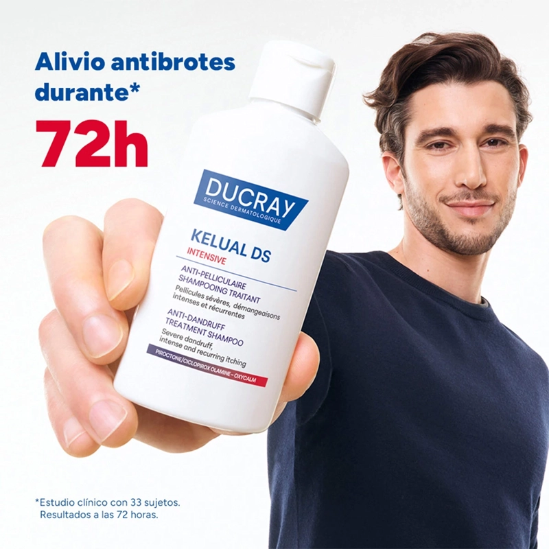 SHAMPOO ANTICASPA DUCRAY KELUAL DS INTENSIVE 100ML - 5