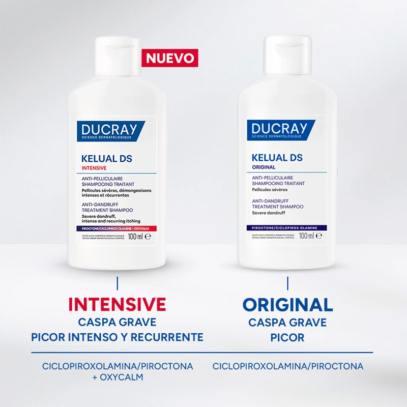 SHAMPOO ANTICASPA DUCRAY KELUAL DS INTENSIVE 100ML - 9