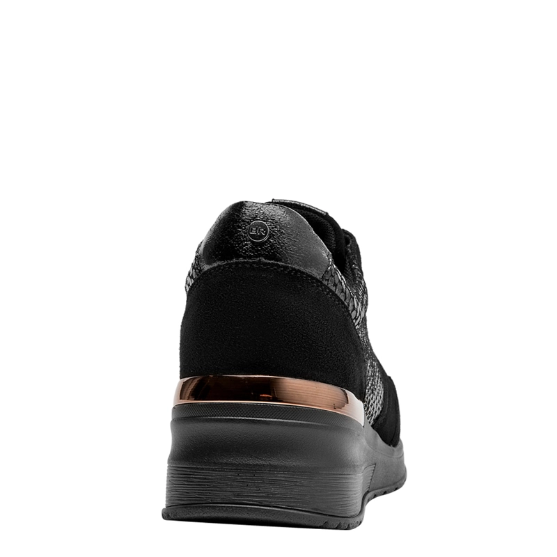 ZAPATILLAS BRUNO ROSSI URBANAS NEGRO BRM0250 CUERO - 5