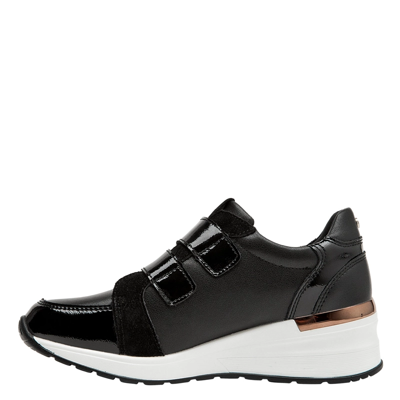 ZAPATILLAS MUJER BRUNO ROSSI URBANAS NEGRO BRM0252 CUERO - 3
