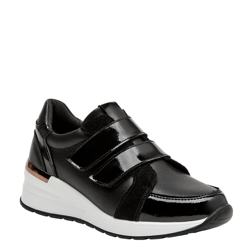 ZAPATILLAS MUJER BRUNO ROSSI URBANAS NEGRO BRM0252 CUERO - 2