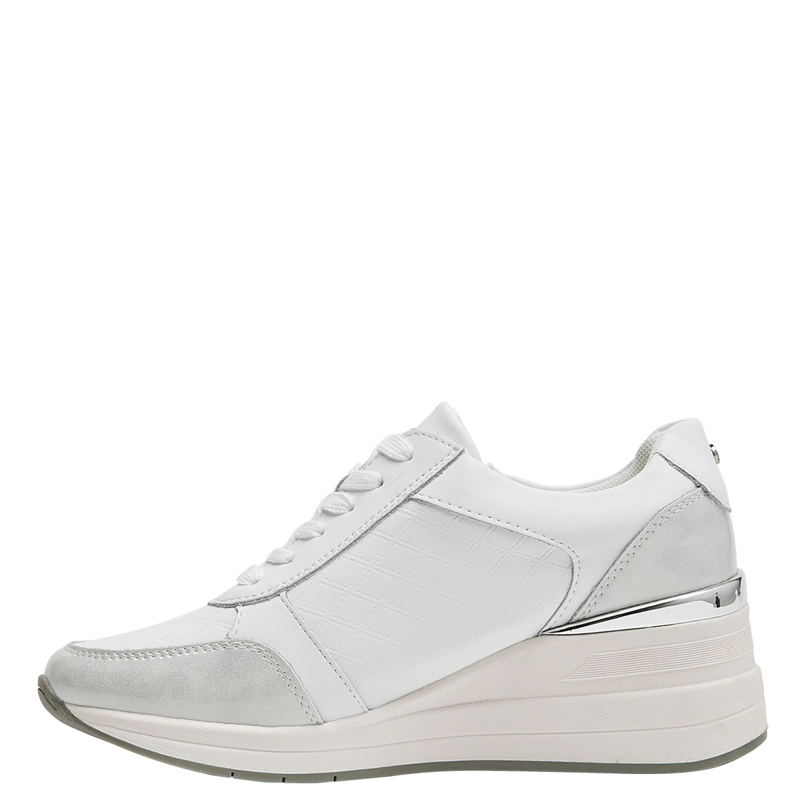 ZAPATILLAS MUJER BRUNO ROSSI URBANAS BLANCO BRM0353 CUERO - 3