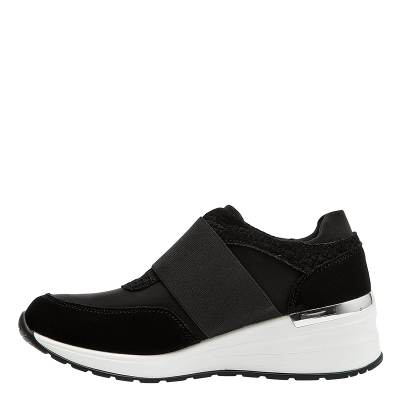 ZAPATILLAS MUJER BRUNO ROSSI URBANAS NEGRO BRM0356 CUERO - 3
