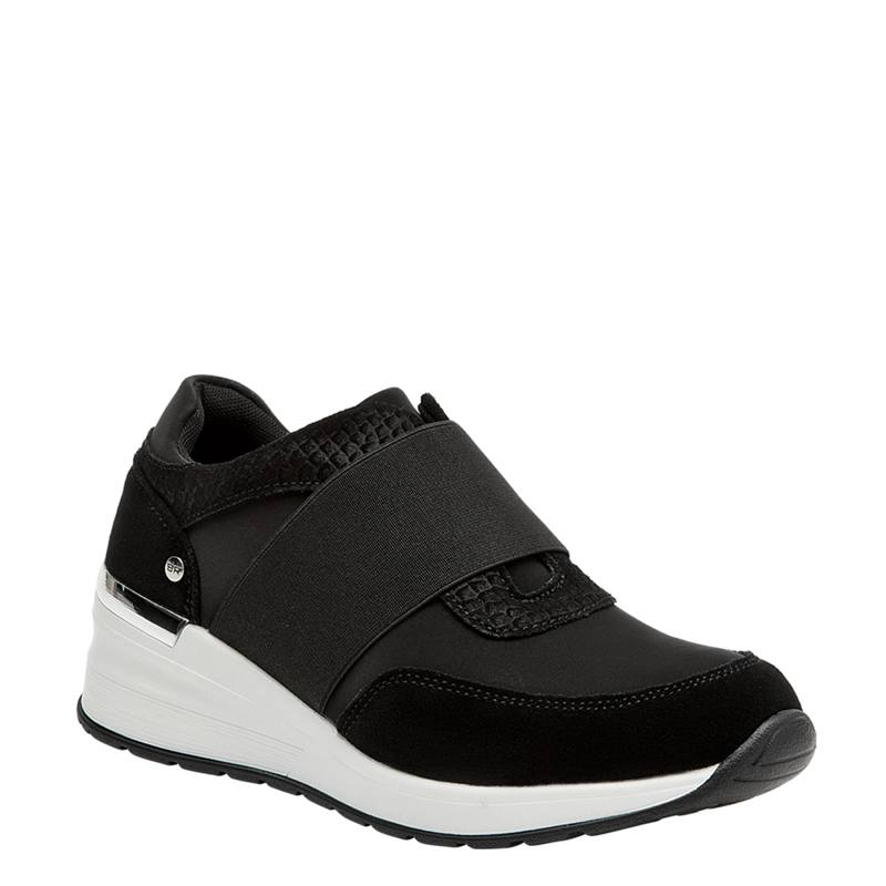ZAPATILLAS MUJER BRUNO ROSSI URBANAS NEGRO BRM0356 CUERO - 2