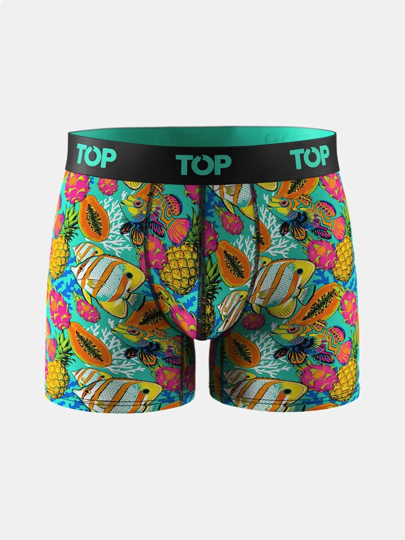 PACK X3 BOXER HOMBRE TOP ALGODÓN - 4