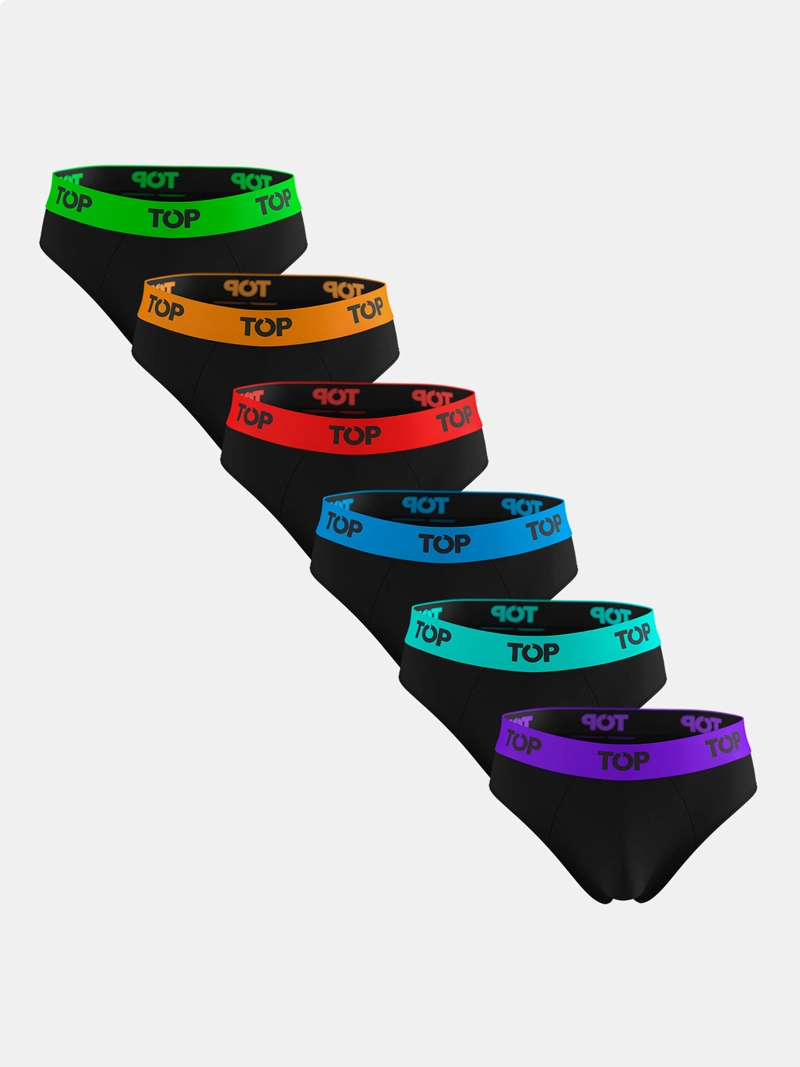 PACK X6 HOMBRE TOP ALGODÓN