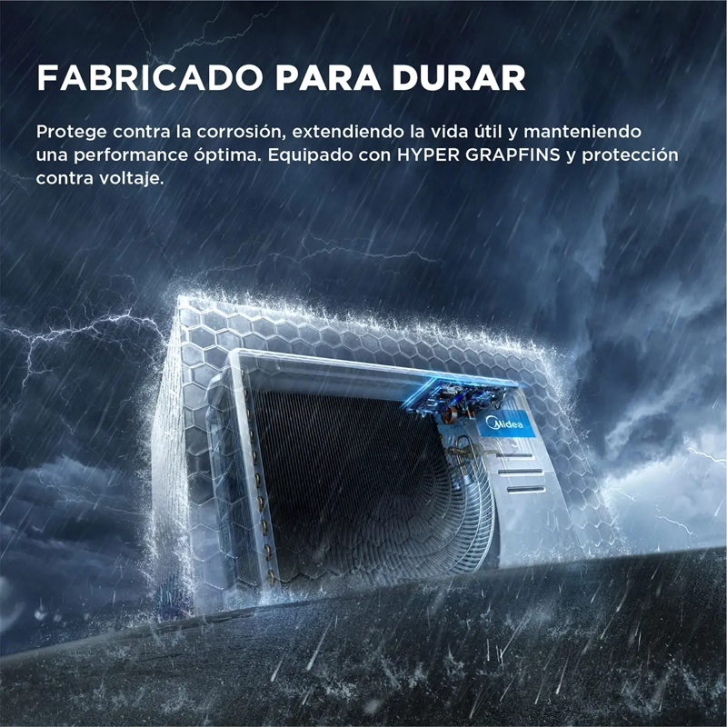 AIRE ACONDICIONADO SPLIT MIDEA INVERTER ECOMASTER 12000 BTU - 11