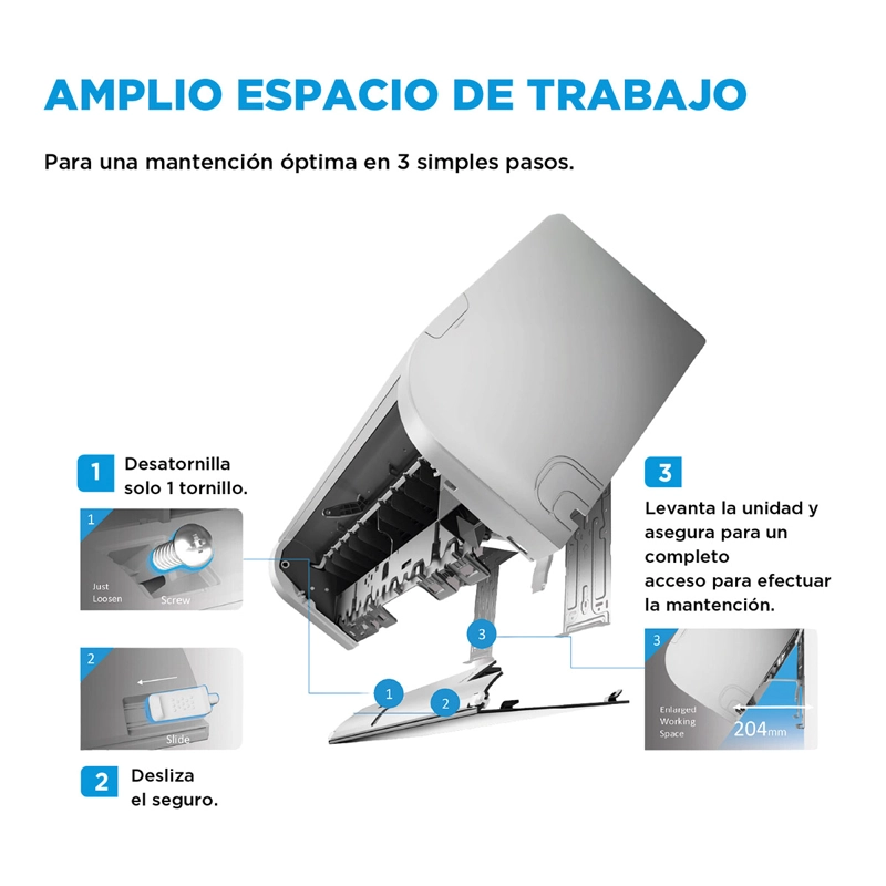 AIRE ACONDICIONADO SPLIT MIDEA INVERTER ECOMASTER 12000 BTU - 13