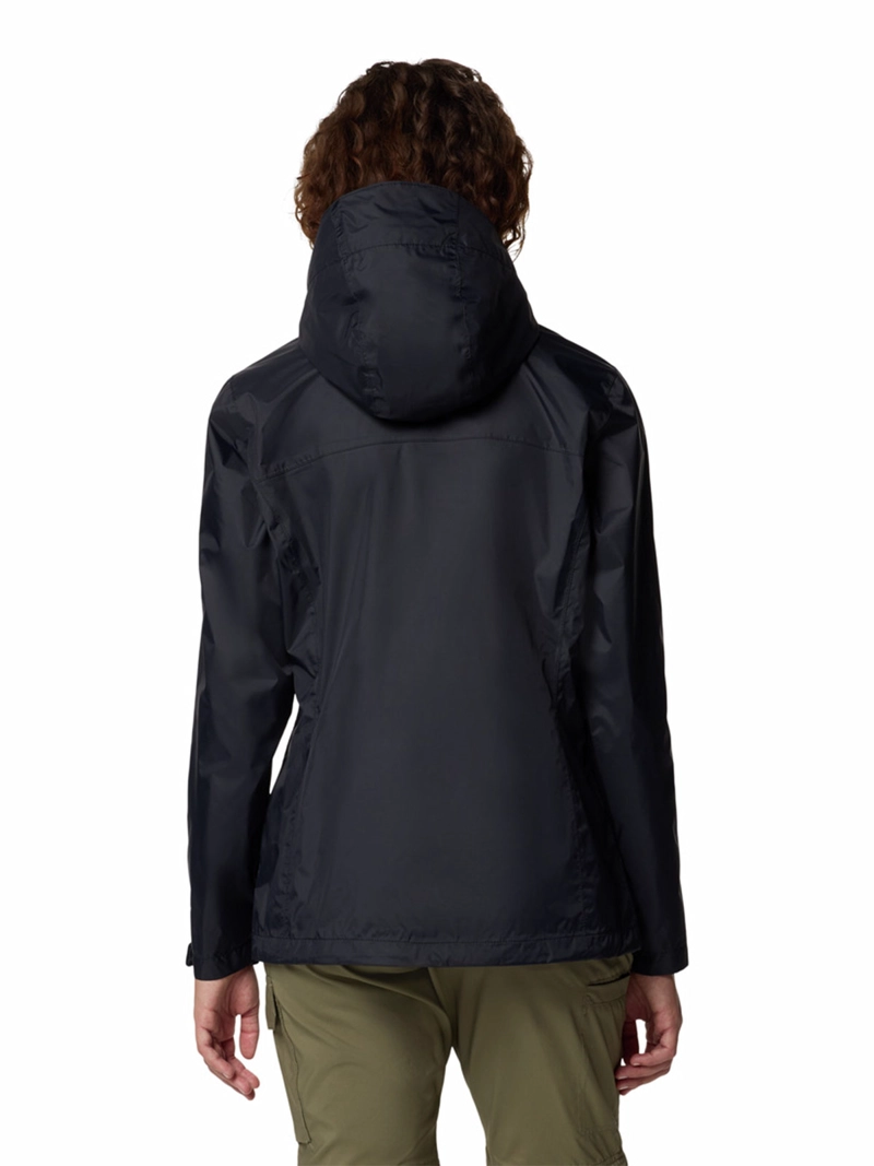 CORTAVIENTO OUTDOOR MUJER COLUMBIA ARCADIA NEGRO - 2