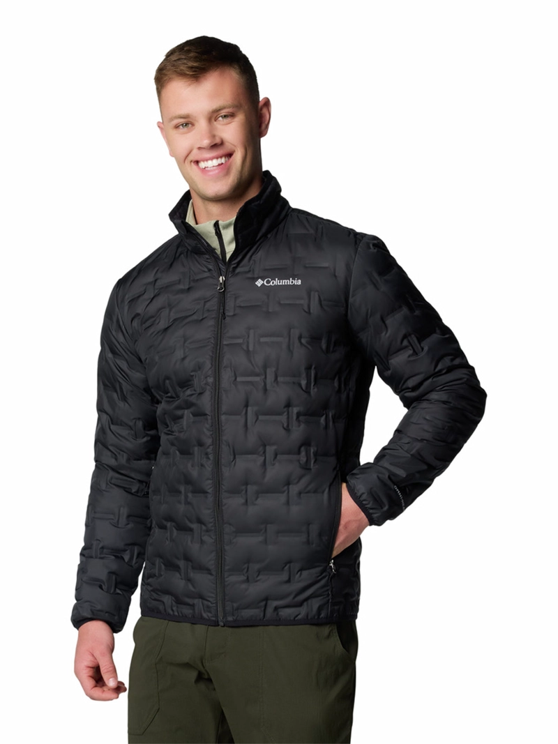 CHAQUETA OUTDOOR HOMBRE COLUMBIA DELTA NEGRO - 1