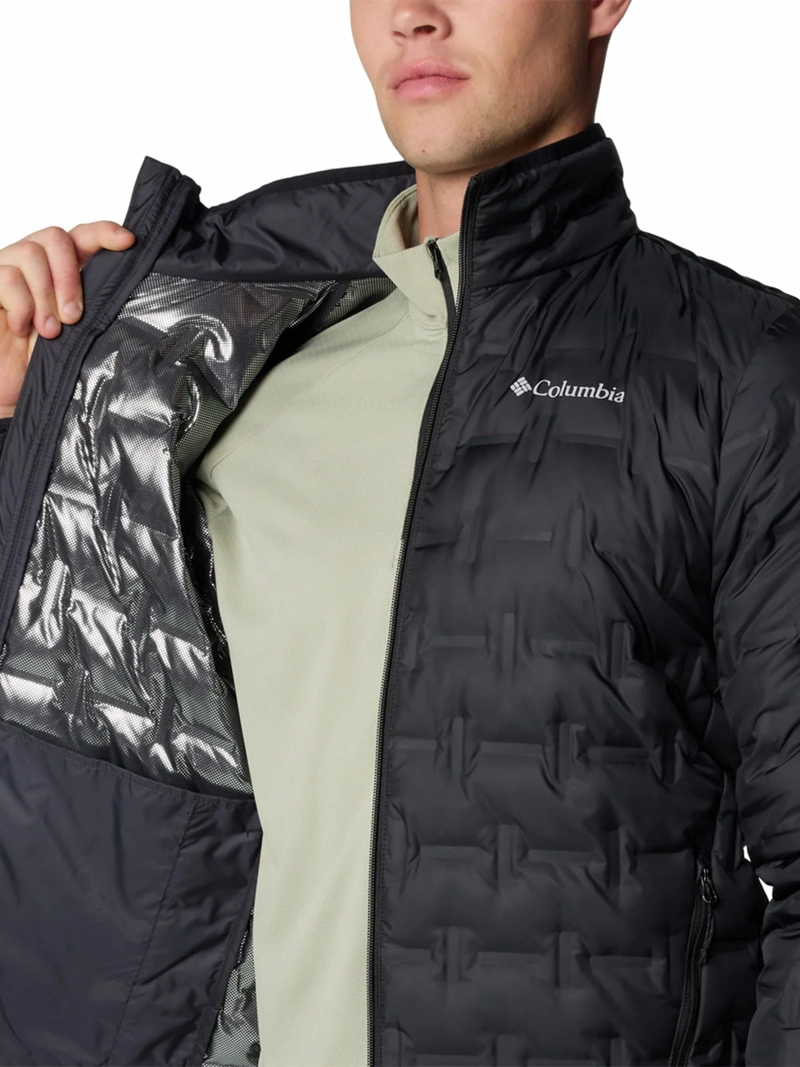 CHAQUETA OUTDOOR HOMBRE COLUMBIA DELTA NEGRO - 4