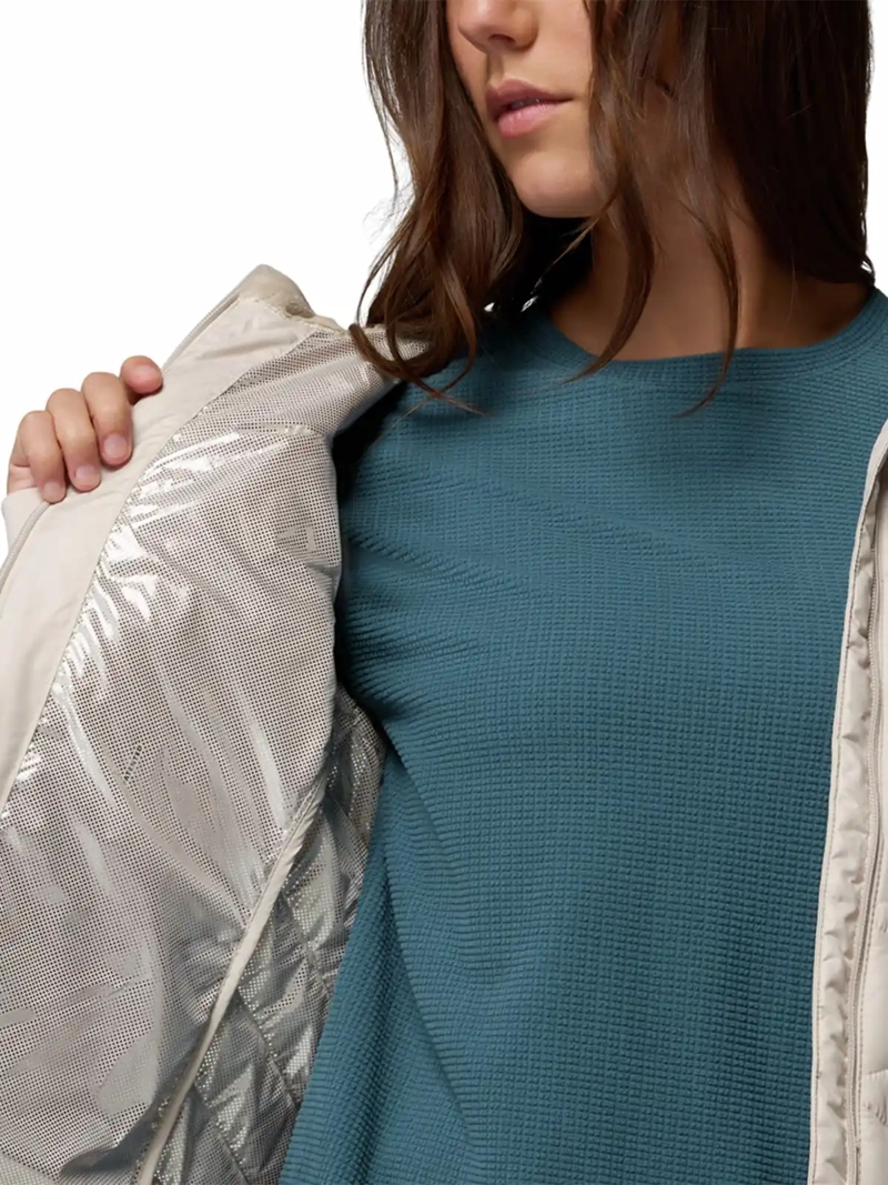 CHAQUETA OUTDOOR MUJER COLUMBIA HEAVENLY BLANCO - 3