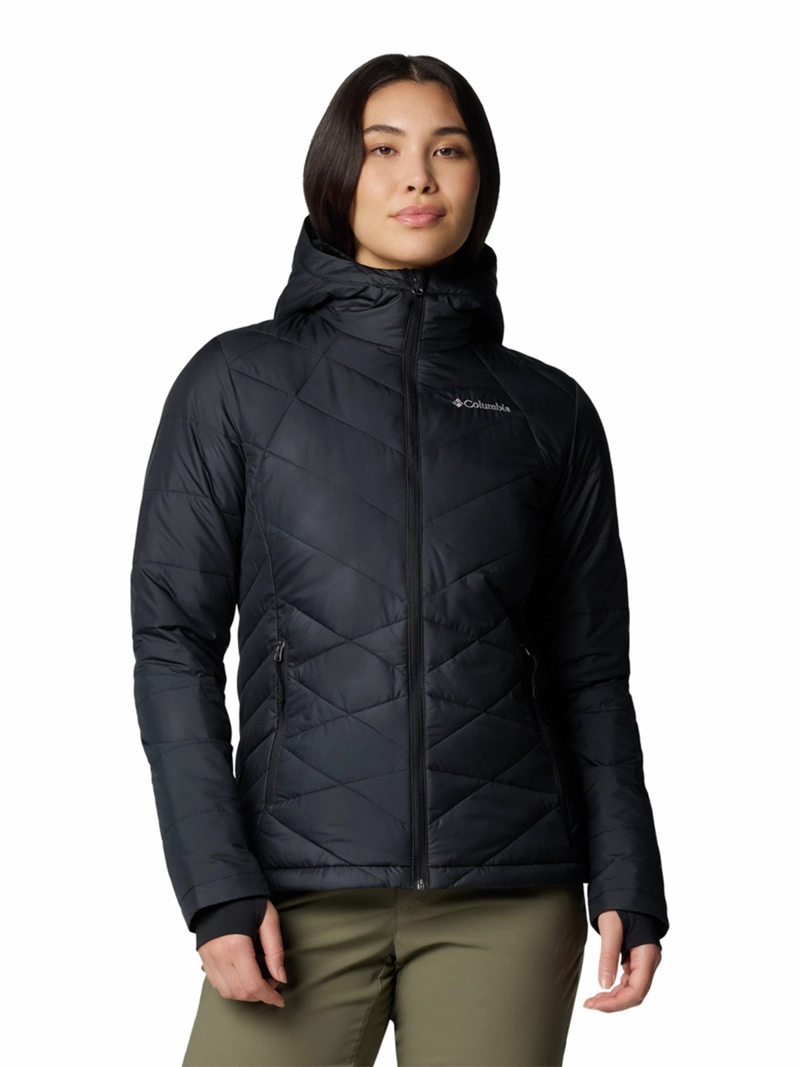 CHAQUETA OUTDOOR MUJER COLUMBIA HEAVENLY NEGRO - 1