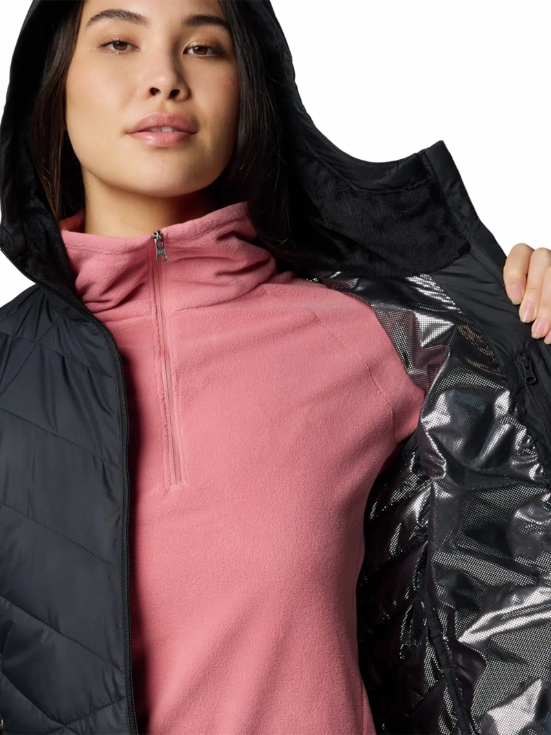 CHAQUETA OUTDOOR MUJER COLUMBIA HEAVENLY NEGRO - 3