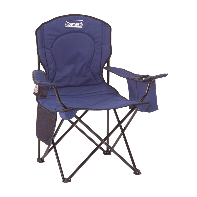 SILLA COLEMAN COOLER QUAD AZUL - 1