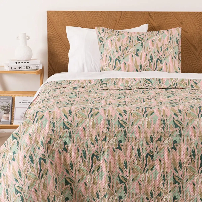 QUILT MASHINI CASTILLA ESTAMPADO 1.5 PLAZAS ELIANA