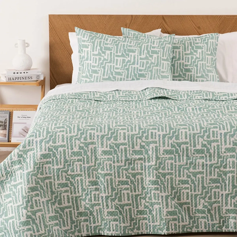 QUILT MASHINI CASTILLA ESTAMPADO 2 PLAZAS ABSTRAC - 1
