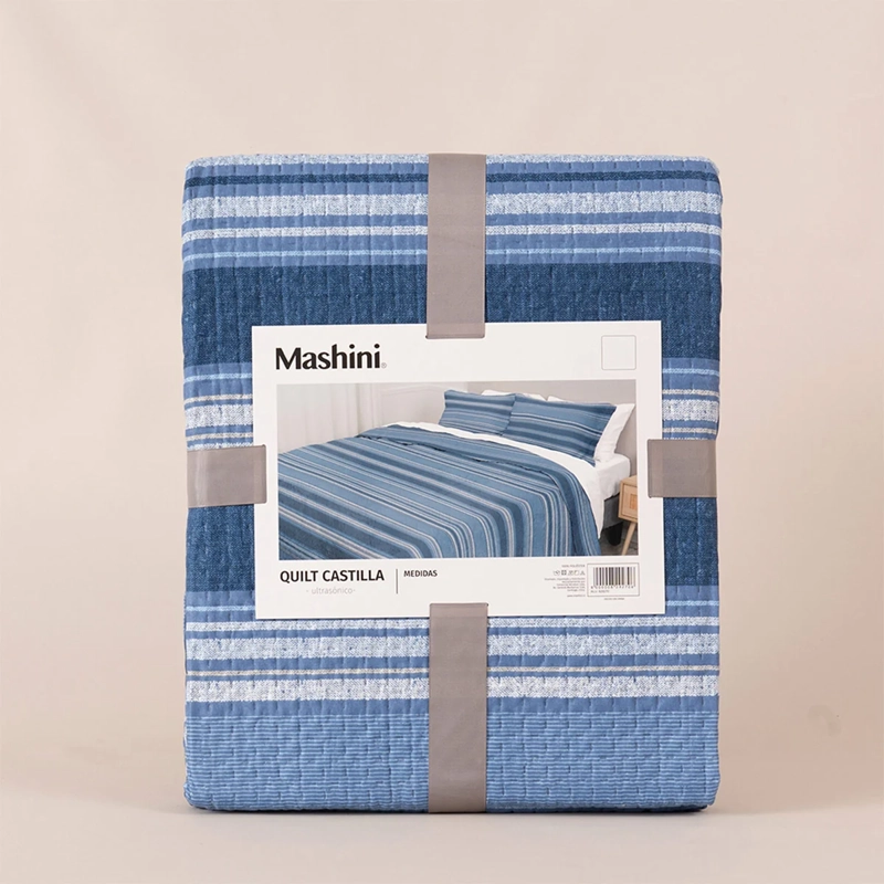 QUILT MASHINI CASTILLA ESTAMPADO 2 PLAZAS DRAKE - 4