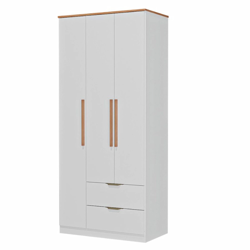 CLOSET ROCA MILÁN 3 PUERTAS 2 CAJONES BLANCO - 3