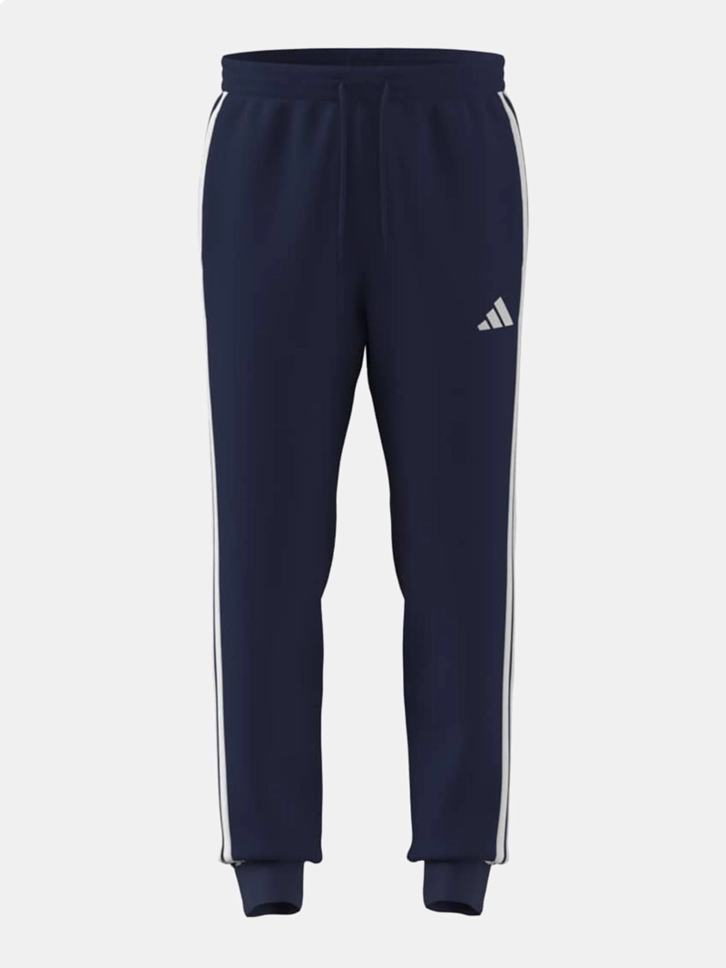 PANTALÓN DE BUZO HOMBRE ADIDAS ESSENTIALS 3 TIRAS AZUL MARINO - 1