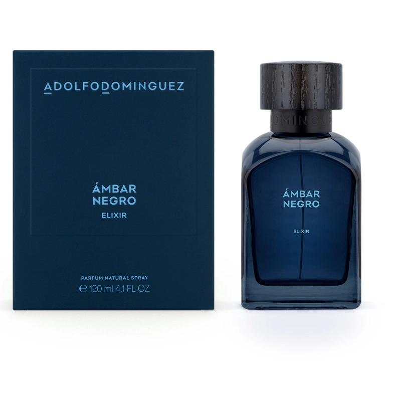 PERFUME HOMBRE ADOLFO DOMINGUEZ AMBAR NEGRO ELIXIR PARFUM 120ML, foto 4