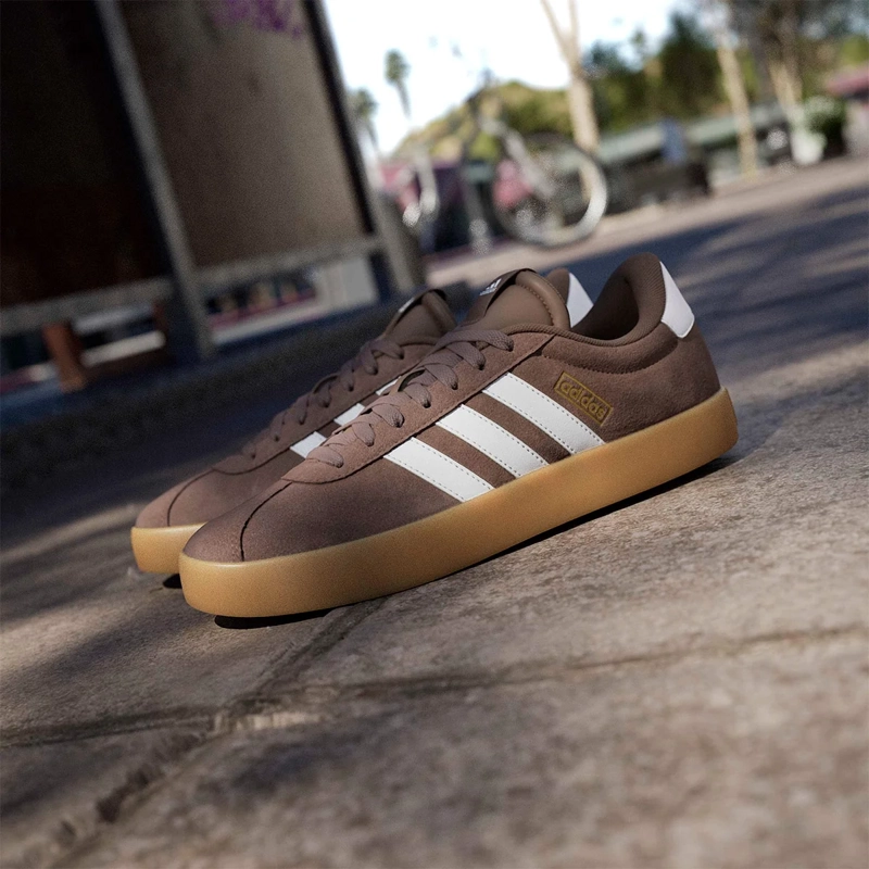 ZAPATILLAS HOMBRE ADIDAS CASUALES CAFÉ  VL COURT 3.0 - 10