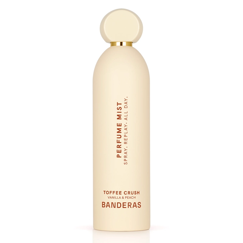 BODY MIST MUJER BANDERAS TOFFEE CRUSH VANILLA & PEACH 150ML - 1