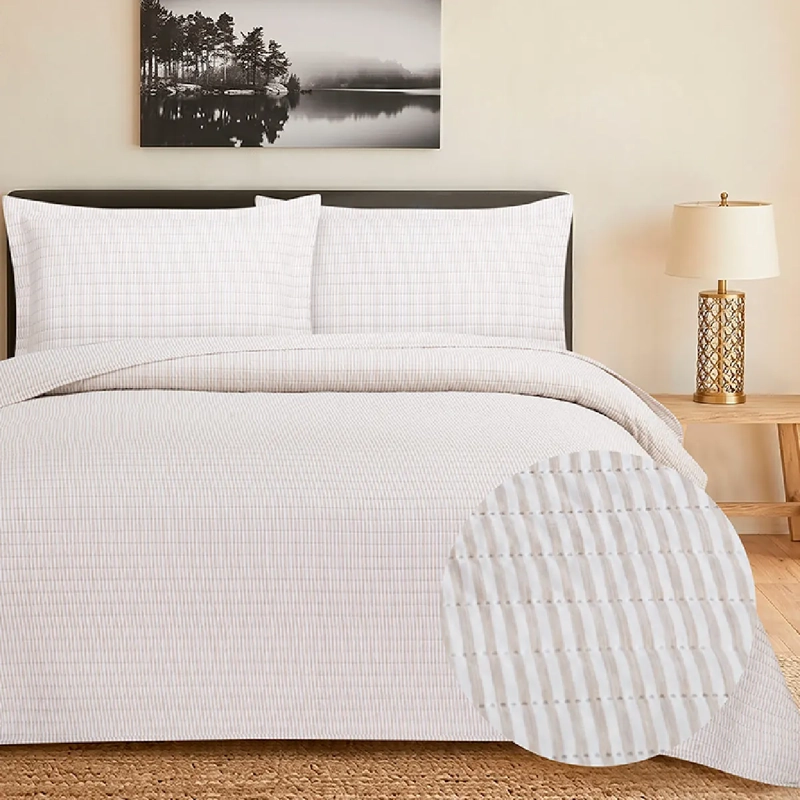 QUILT ANDES CATIONIC KING BEIGE - 4