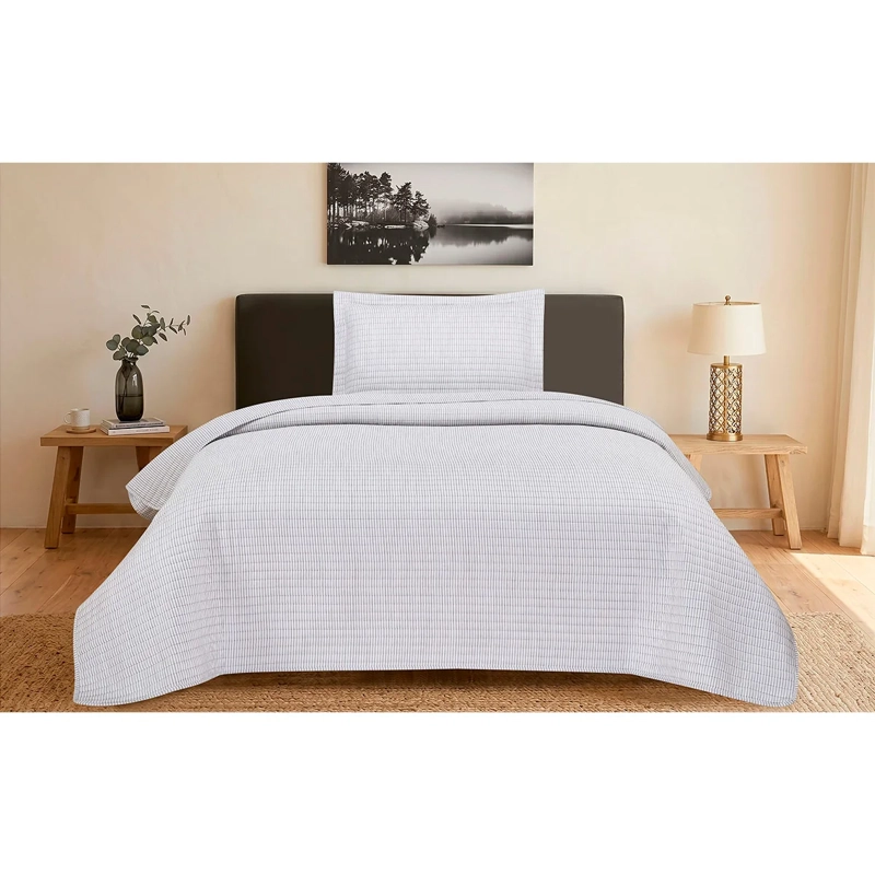 QUILT ANDES CATIONIC 1.5 PLAZAS GRIS - 1