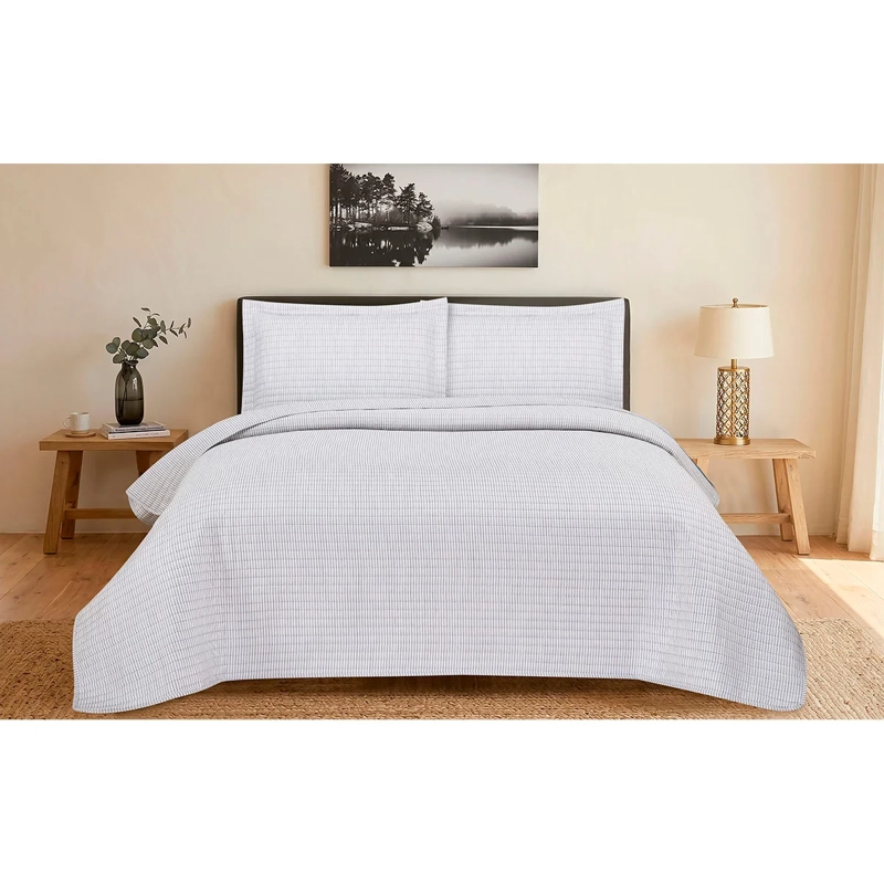 QUILT ANDES CATIONIC 2 PLAZAS GRIS - 1