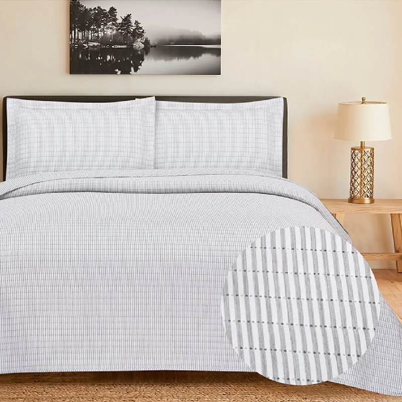 QUILT ANDES CATIONIC 2 PLAZAS GRIS - 4