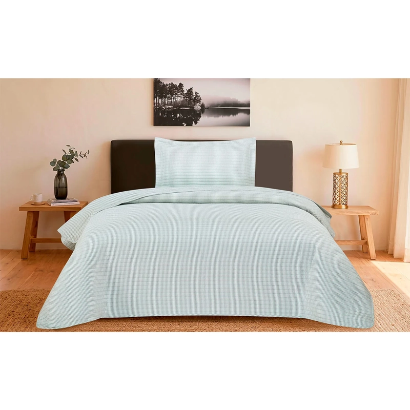 QUILT ANDES CATIONIC 1.5 PLAZAS VERDE - 1