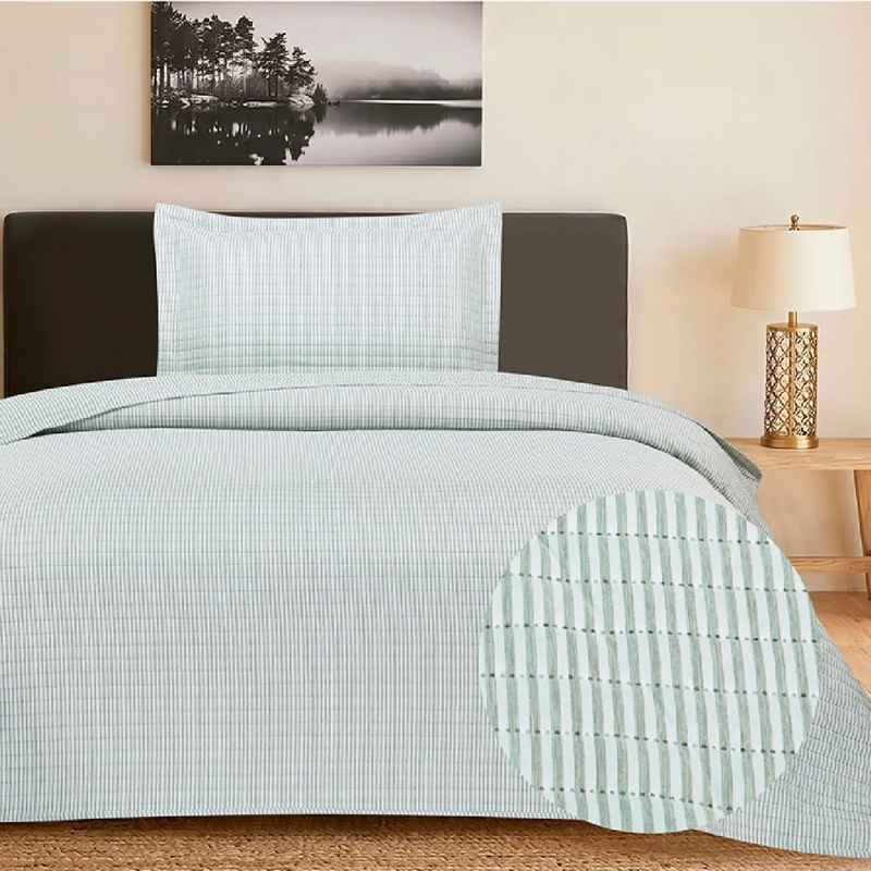 QUILT ANDES CATIONIC 1.5 PLAZAS VERDE - 4