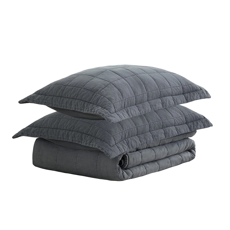 QUILT ANDES STONE WASH 2 PLAZAS GRIS - 3