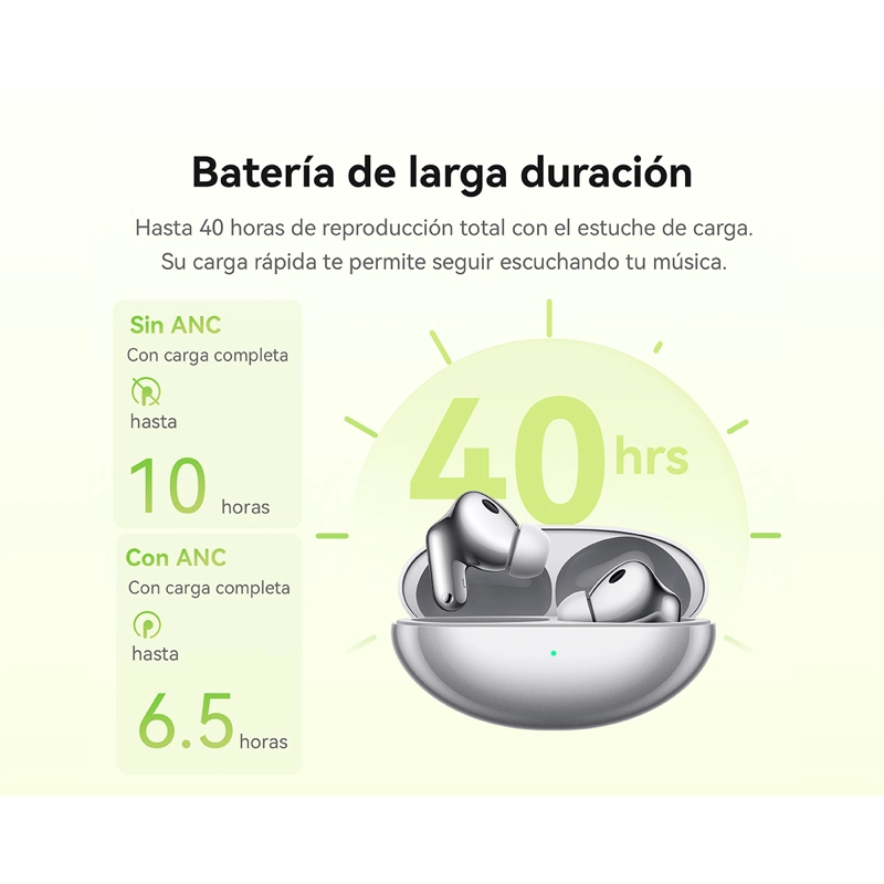 AUDÍFONOS HUAWEI IN EAR FREEBUDS NEO BLUETOOTH Plateado, foto 6