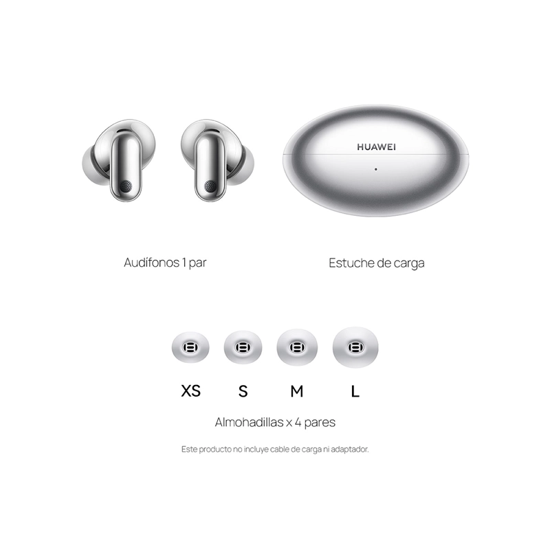 AUDÍFONOS HUAWEI IN EAR FREEBUDS NEO BLUETOOTH Plateado, foto 9