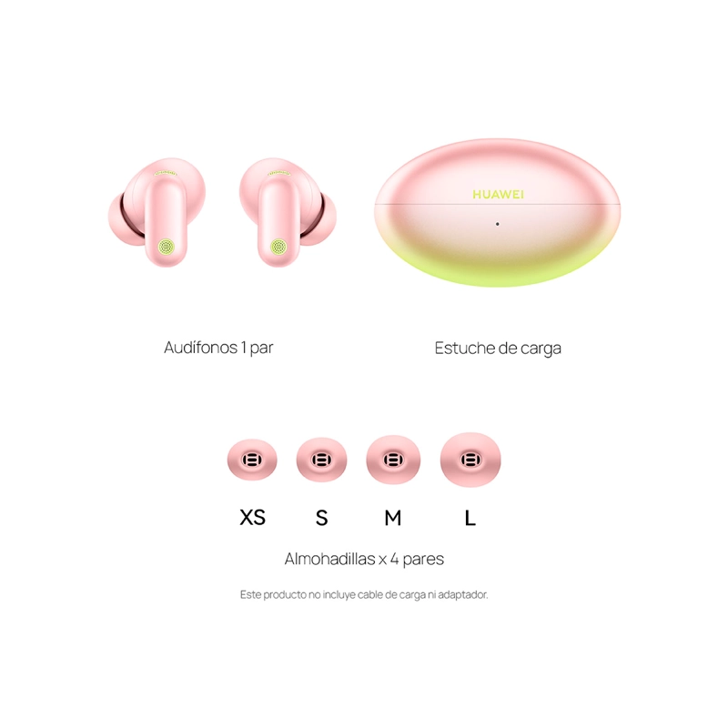 AUDÍFONOS HUAWEI IN EAR FREEBUDS NEO BLUETOOTH Rosado, foto 9